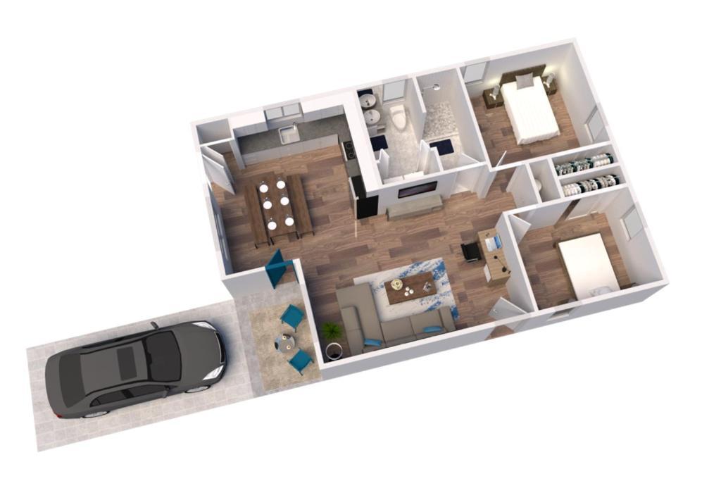 New Modern Bungalow Close To Downtown! Fully Fenced Yard Сейнт-Огастін Екстер'єр фото